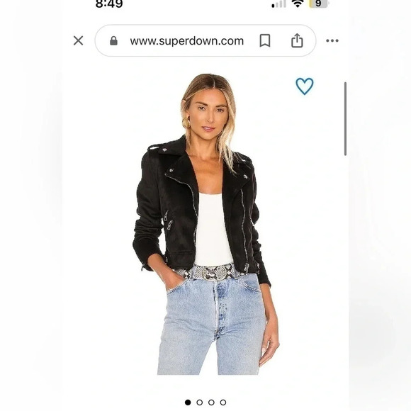 Super Down Velvet Jacket - Picture 1 of 4